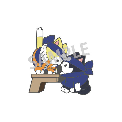 『NARUTO-ナルト-』MEGA CAT PROJECT NARUTO-ナルト- ニャルト! ピンズコレクション うずまきナルト&うちはサスケ